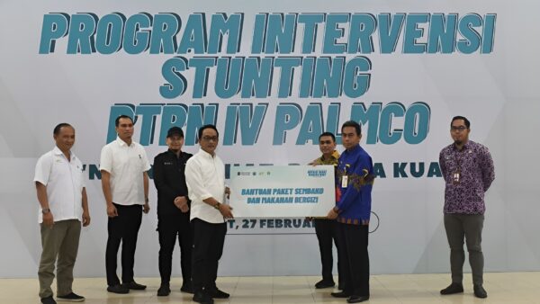 Program bantuan gizi dan sanitasi PTPN IV PalmCo untuk tekan stunting Kaltim di Paser