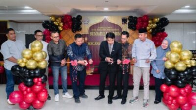 Peresmian Bumi Adil Law Firm dan komunitas Wacana Fun Football di Bandar Lampung