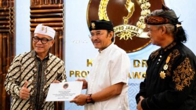 Pertemuan MASDA Jabar dengan Ketua DPRD Jawa Barat membahas pelestarian budaya dan revitalisasi kampung adat.