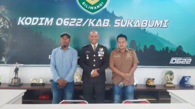 Pengurus AMKI Sukabumi saat audiensi dengan Dandim 0622 Sukabumi membahas literasi digital