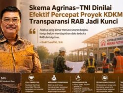 Skema Agrinas-TNI Dinilai Bisa Pangkas Biaya Proyek KDKMP, Transparansi RAB Jadi Kunci
