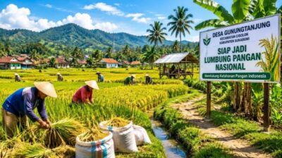 Gunungtanjung Siapkan Langkah Besar, Desa di Sukabumi Ini Bidik Status Lumbung Pangan Nasional