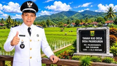 Potensi lahan pertanian dan tanah kas Desa Pasirsuren Kecamatan Palabuhanratu Kabupaten Sukabumi.